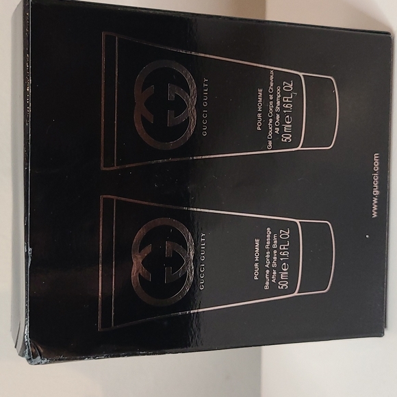 Gucci Guilty Pour Homme Shampoo & Aftershave Balm Set - Picture 5 of 6